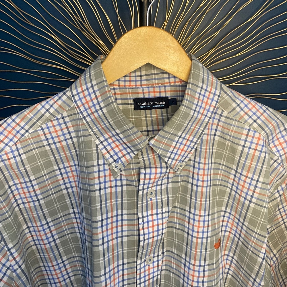 Southern Marsh LS Button Up - Large